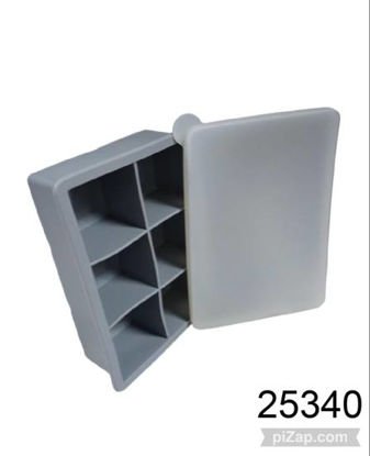 Imagen de CUBETERA DE SILICONA CON TAPA X6 1.26